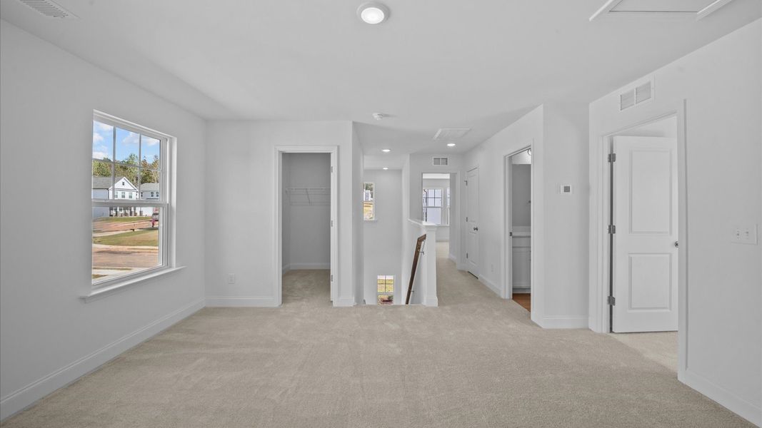 Representative furnished interior of a home built from the Freesia by DRB Homes in Essex Village, Franklinton (Image 33).