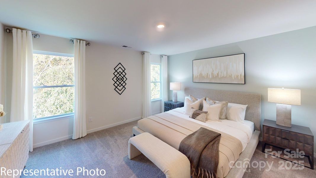 Furnished interior view inside a new home in Woodhaven at Chester, Chester (Image 30).