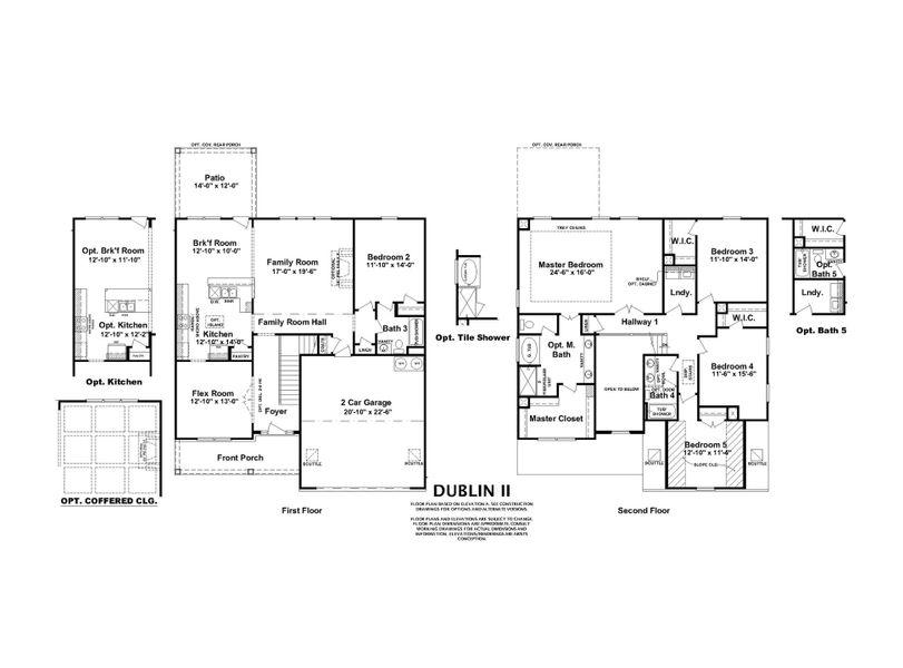 The Dublin II Floorplan by Ivey Homes