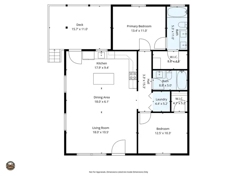 2D floor plan layout of this home in , Bostic, NC (Image 4).