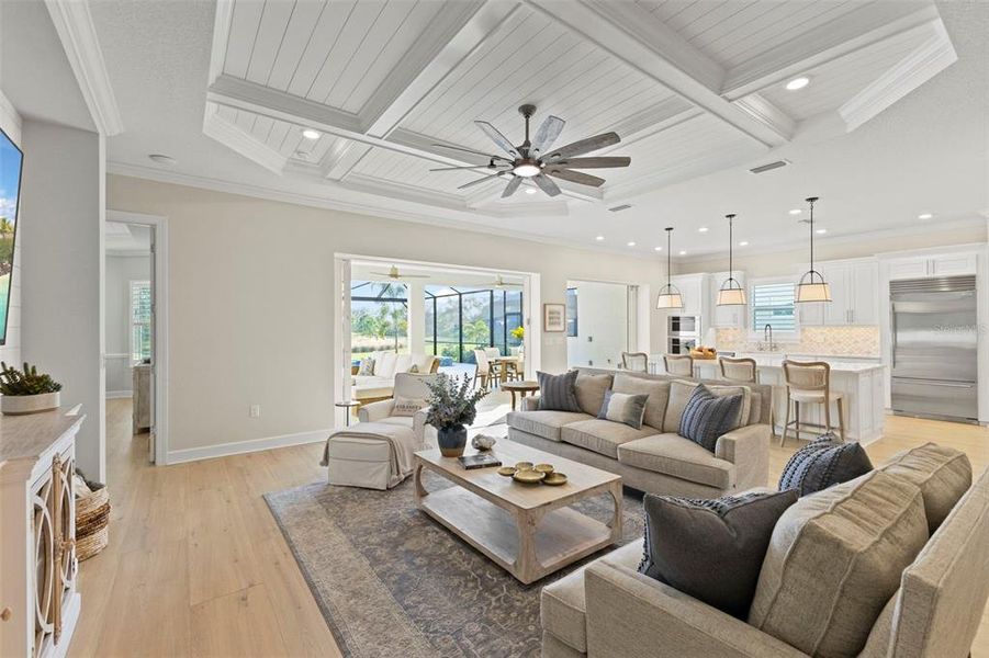 Furnished interior view inside a new home in , Lakewood Ranch (Image 11).
