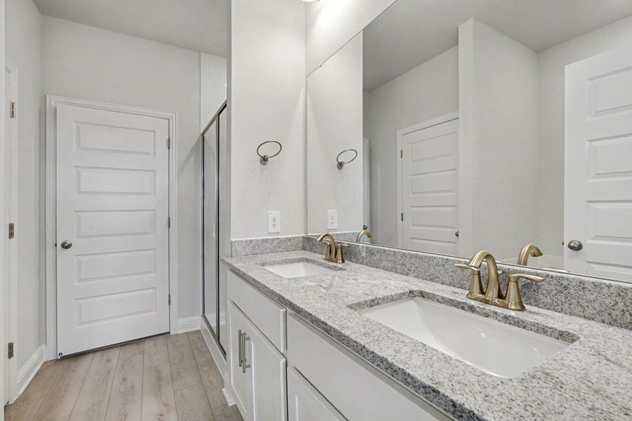 Furnished interior view inside a new home in Bayou Maison, Dickinson (Image 4).