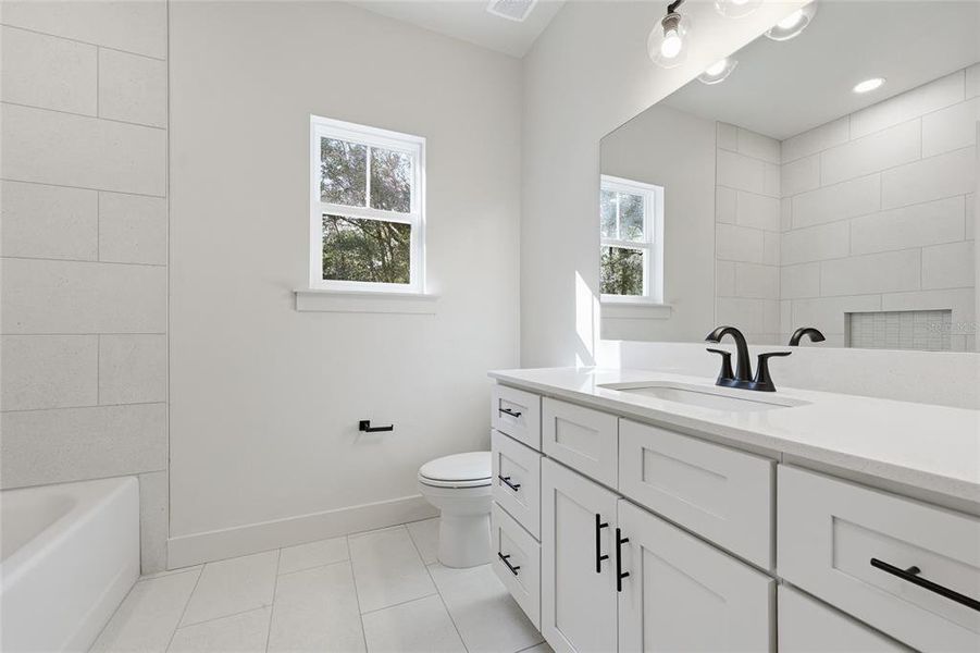 Furnished interior view inside a new home in , Newberry (Image 11).