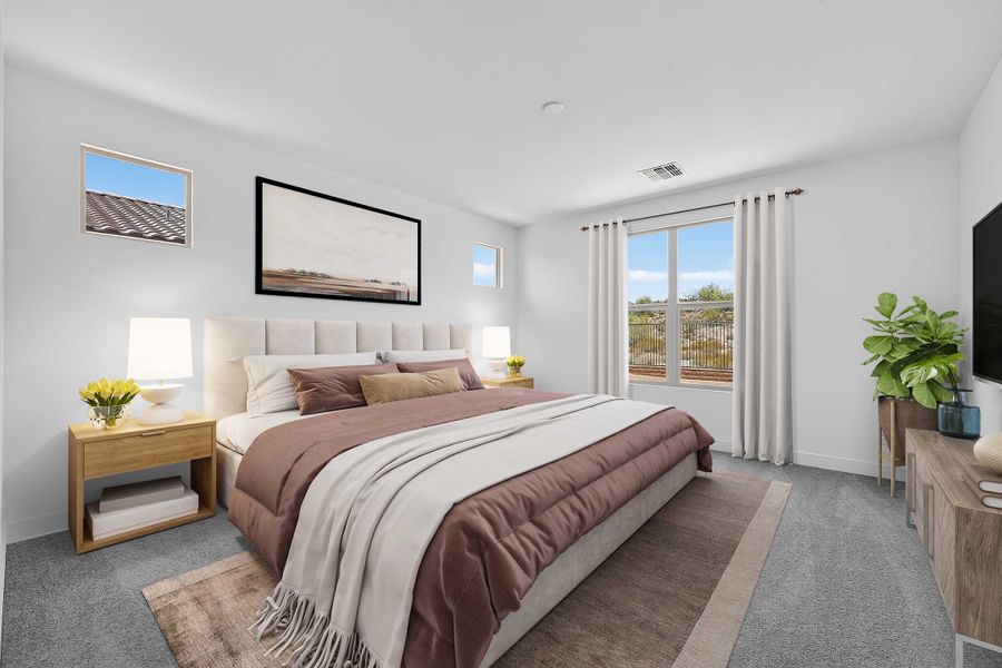 Furnished interior view inside a new home in Ladera Trails, Queen Creek (Image 5).