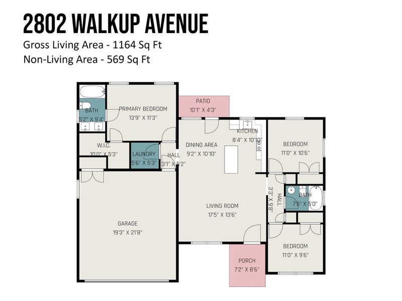 2D floor plan layout of this home in , Monroe, NC (Image 4). 2D floor plan layout of this home in , Monroe, NC (Image 4).