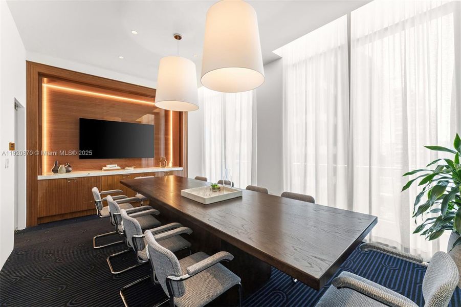 Furnished interior view inside a new home in , Miami (Image 26).