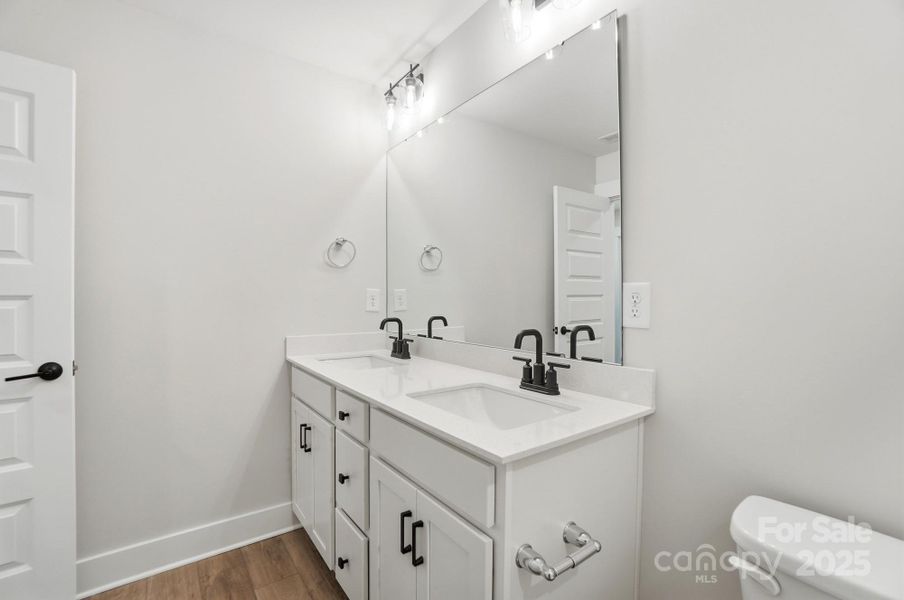 Furnished interior view inside a new home in Villas at Prestwick, Mooresville (Image 14).