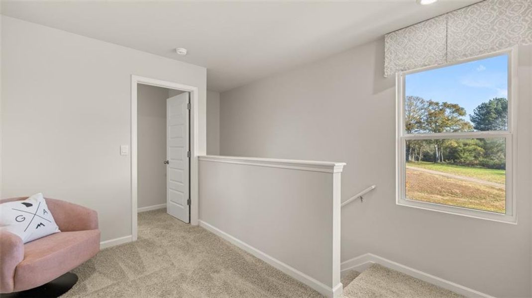 Spacious, unfurnished interior of a new home in Brookland Commons, Monroe (Image 24).