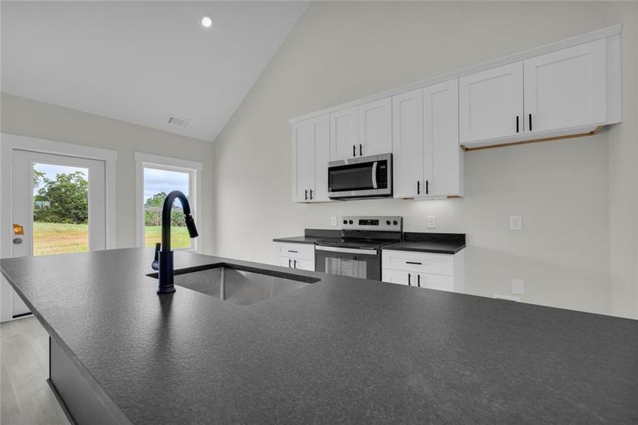 Furnished interior view inside a new home in , Toccoa (Image 4).