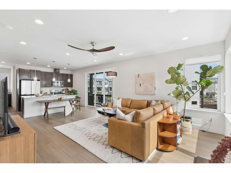 Furnished interior view inside a new home in , Broomfield (Image 12).