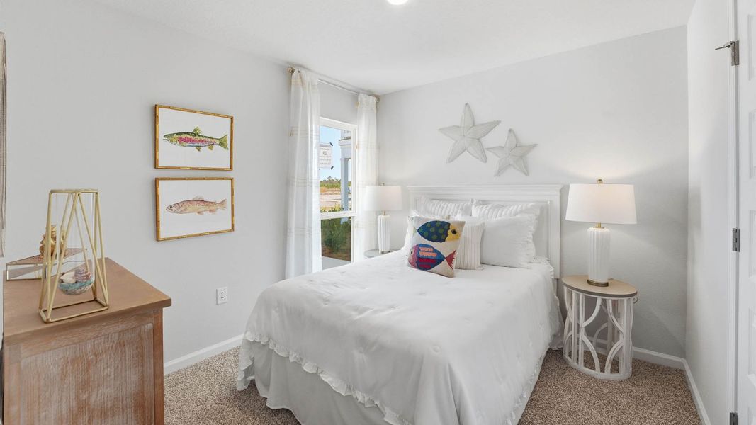 Furnished interior view inside a new home in Chateau Nemours, Port Saint Joe (Image 27).