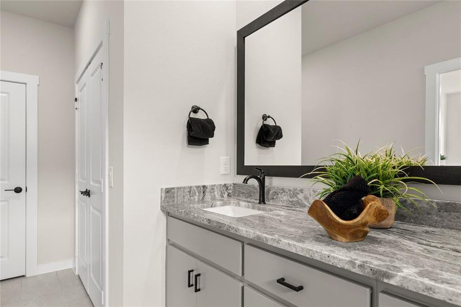 Furnished interior view inside a new home in The Tribute, The Colony (Image 24). Furnished interior view inside a new home in The Tribute, The Colony (Image 24).