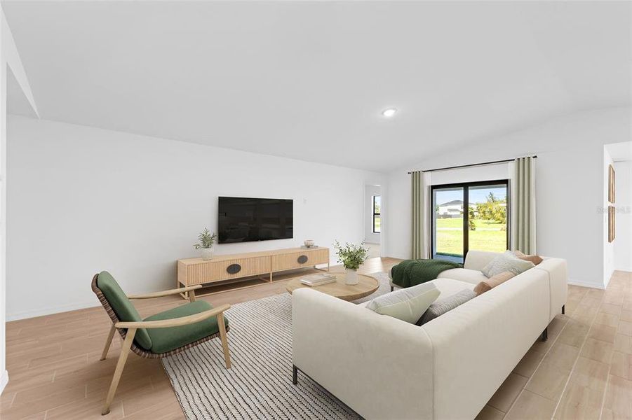 Furnished interior view inside a new home in , Port Charlotte (Image 4).