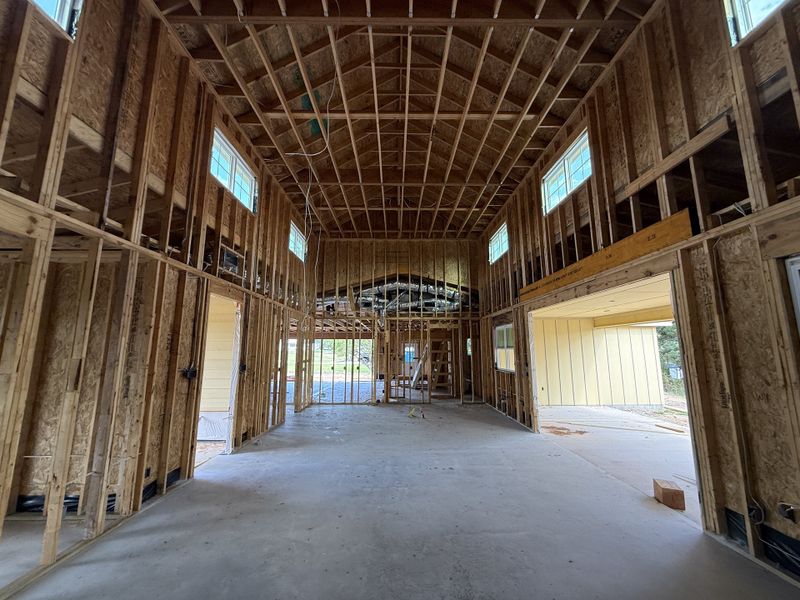In-progress construction of a new home in Monarch Manor, Poolville, TX (Image 8).