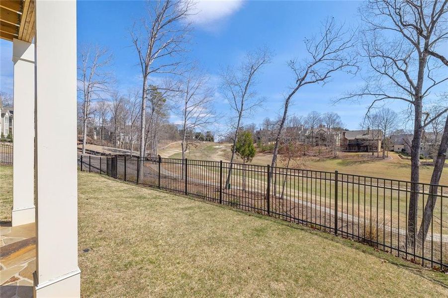 Exterior details and patio area of a home in , Dawsonville (Image 33).
