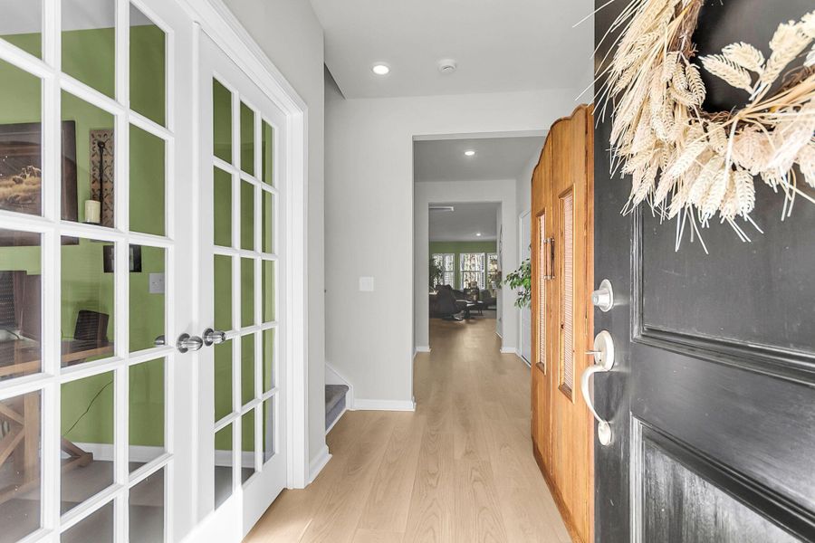 Furnished interior view inside a new home in Sweetgrass at Summers Corner: Arbor Collection, Summerville (Image 31).