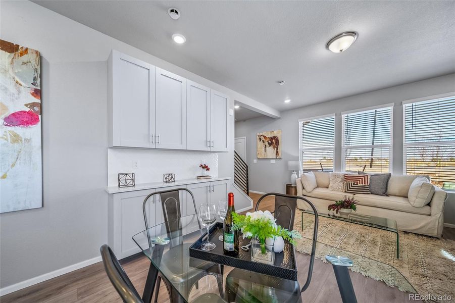Furnished interior view inside a new home in Muegge Farms, Bennett (Image 18).