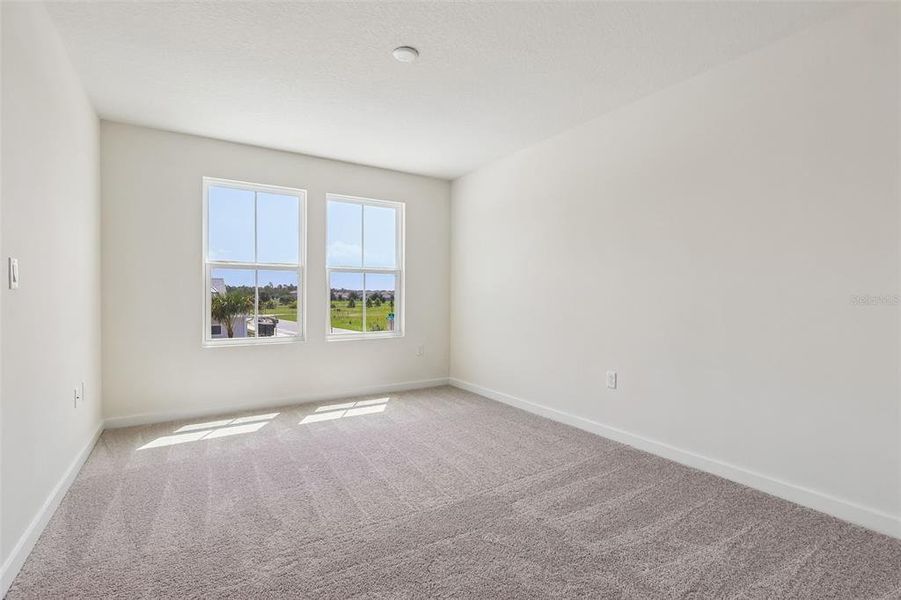 Spacious, unfurnished interior of a new home in Cyrene at Harmony, St. Cloud (Image 24). Spacious, unfurnished interior of a new home in Cyrene at Harmony, St. Cloud (Image 24).