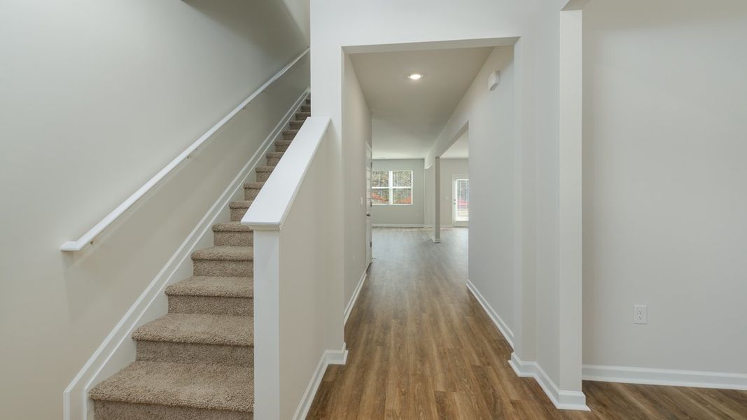 Spacious, unfurnished interior of a new home in Brooks Station, Dacula (Image 15). Spacious, unfurnished interior of a new home in Brooks Station, Dacula (Image 15).