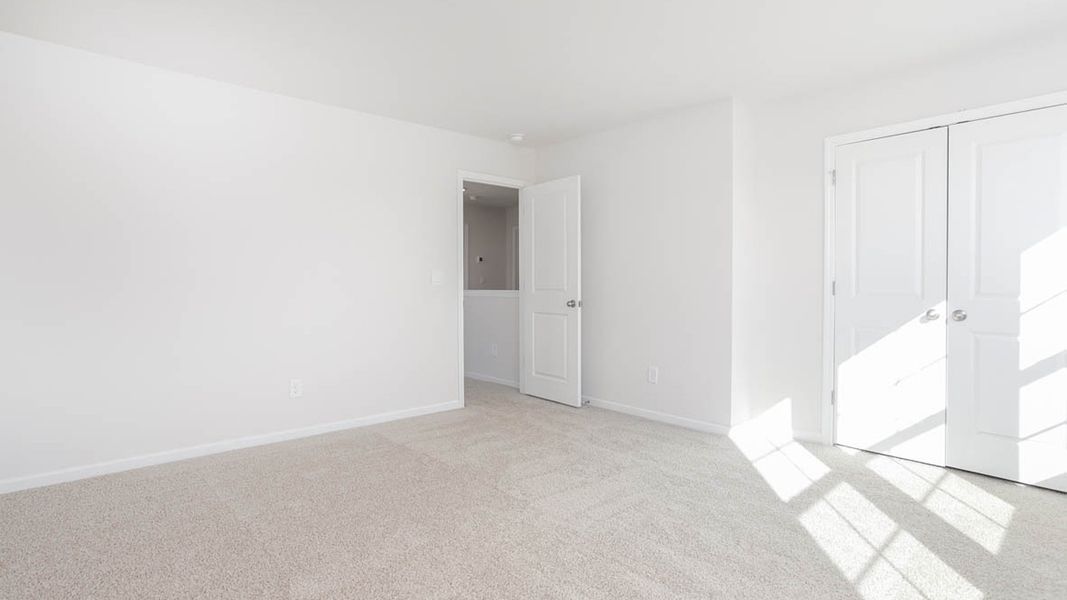 Representative unfurnished interior of a home built from the KYLE by D.R. Horton in Hudson Glen, Mocksville (Image 20).