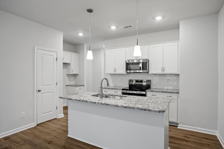 Furnished interior view inside a new home in Renaissance at White Oak, Garner (Image 5).