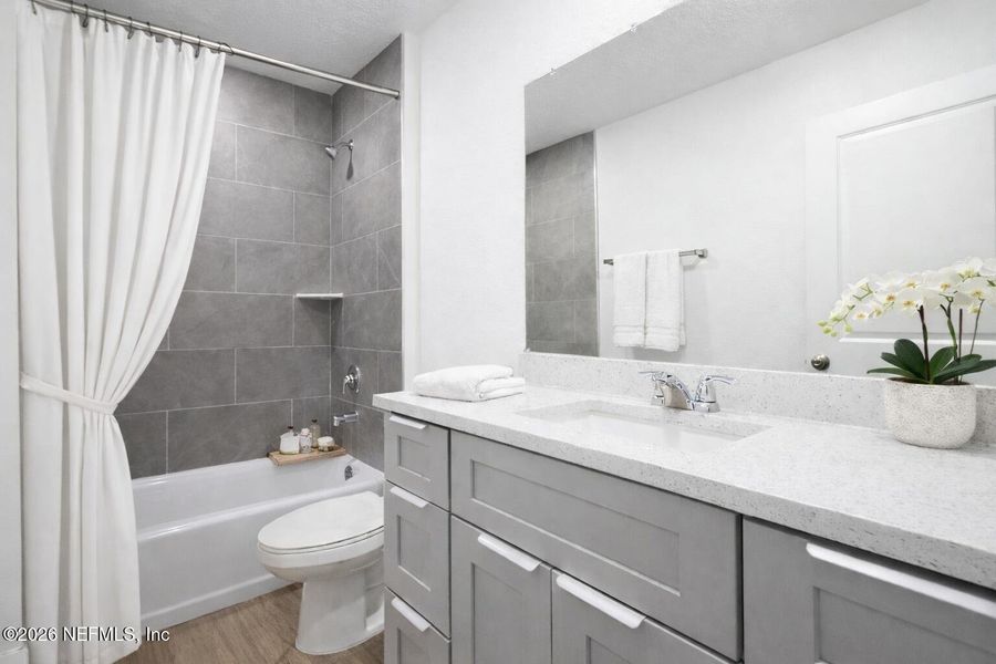 Furnished interior view inside a new home in , Jacksonville (Image 6).