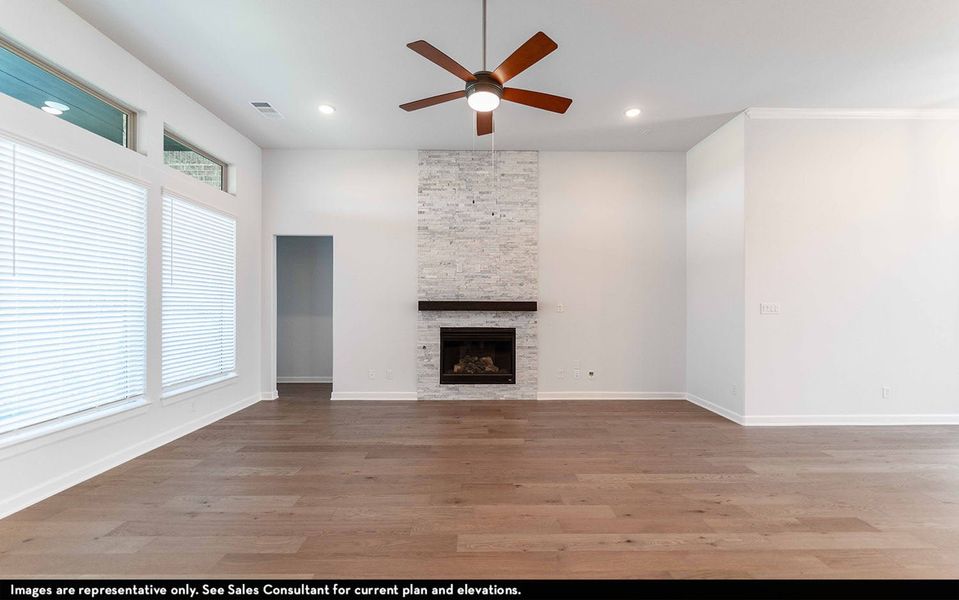 Representative unfurnished interior of a home built from the Reagan by CastleRock Communities in Solterra, Mesquite (Image 16). Representative unfurnished interior of a home built from the Reagan by CastleRock Communities in Solterra, Mesquite (Image 16).
