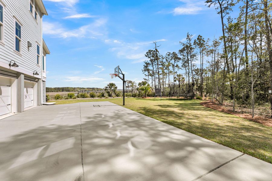 Exterior details and patio area of a home in Carolina Park: Riverside, Mount Pleasant (Image 3).