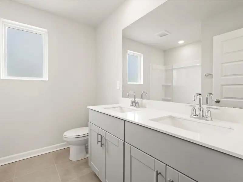 Furnished interior view inside a new home in Creek Ridge - Heritage Collection, Spartanburg (Image 5). Furnished interior view inside a new home in Creek Ridge - Heritage Collection, Spartanburg (Image 5).