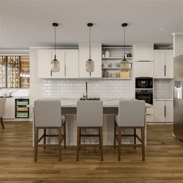 Furnished interior view inside a new home in , Winter Park (Image 8).