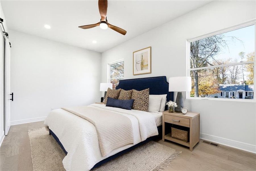 Furnished interior view inside a new home in , Gainesville (Image 16).
