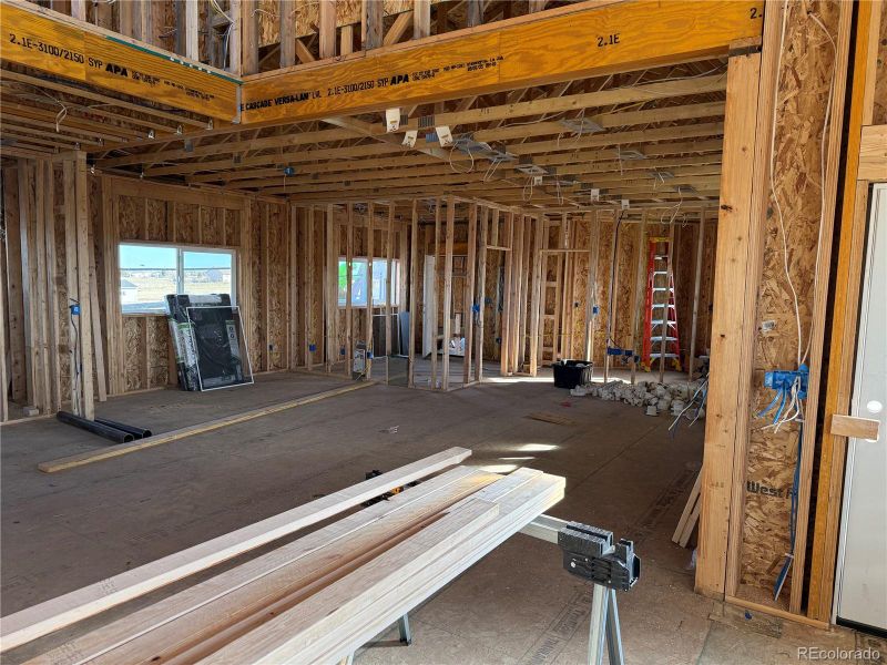 In-progress construction of a new home in , Peyton, CO (Image 6).