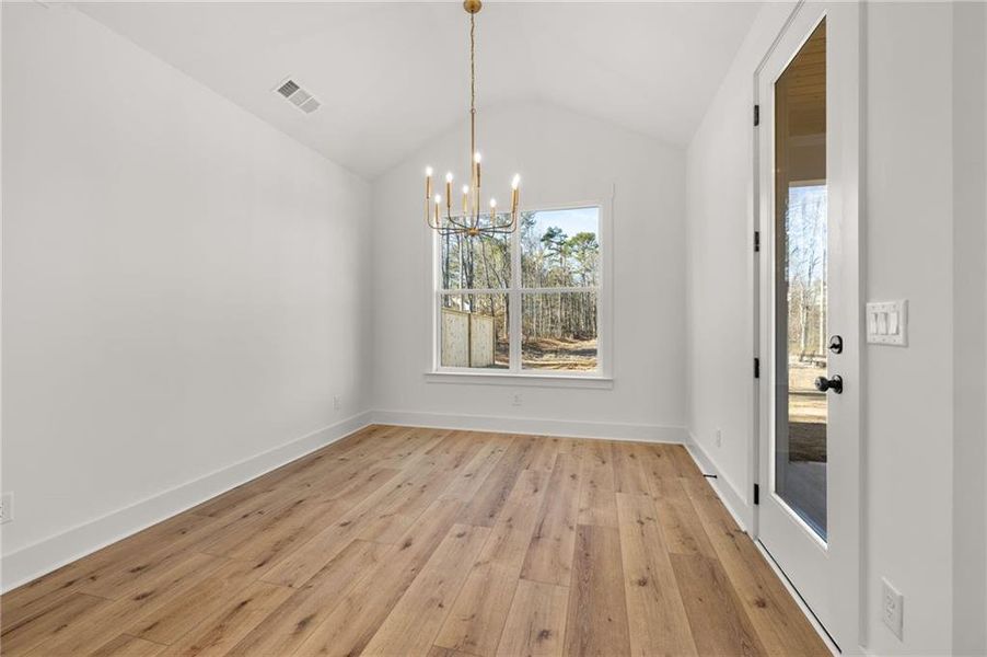 Spacious, unfurnished interior of a new home in , Sugar Hill (Image 37).