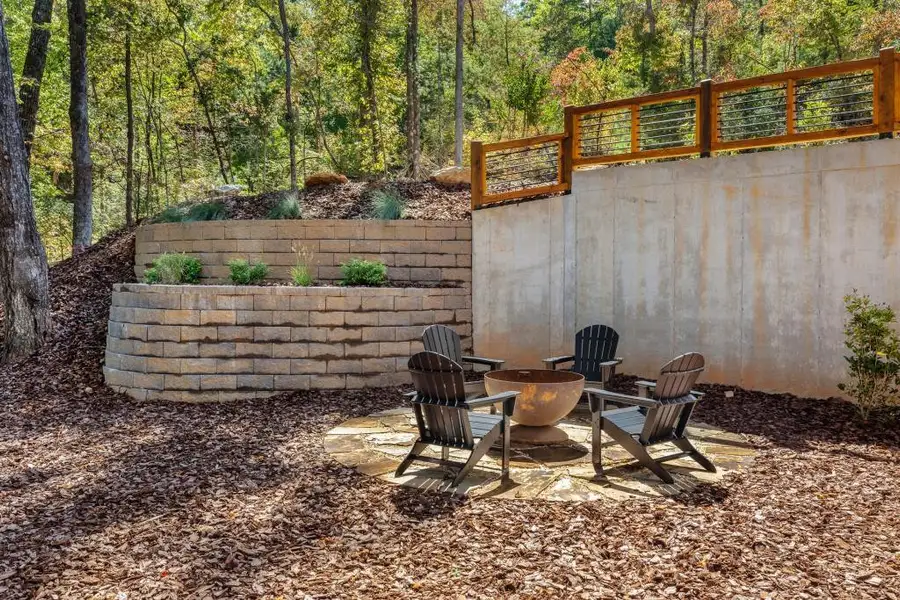 Exterior details and patio area of a home in , Blue Ridge (Image 28).