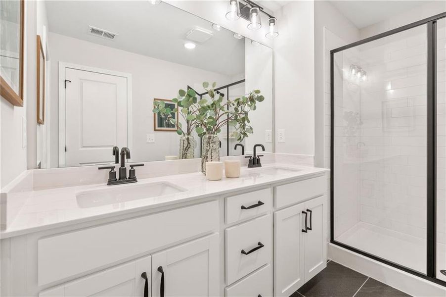 Furnished interior view inside a new home in Cherokee Township, Acworth (Image 16).