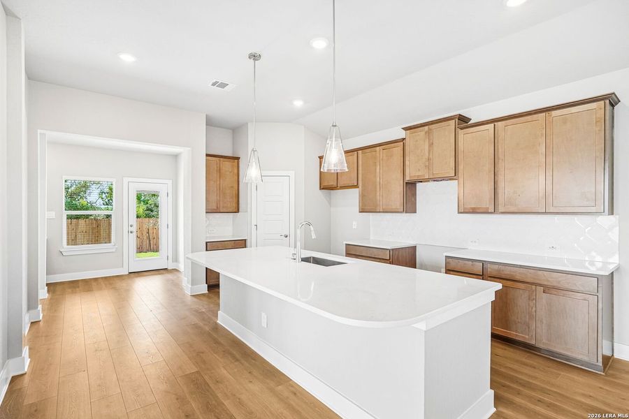 Furnished interior view inside a new home in Carmel Ranch, Schertz (Image 12).