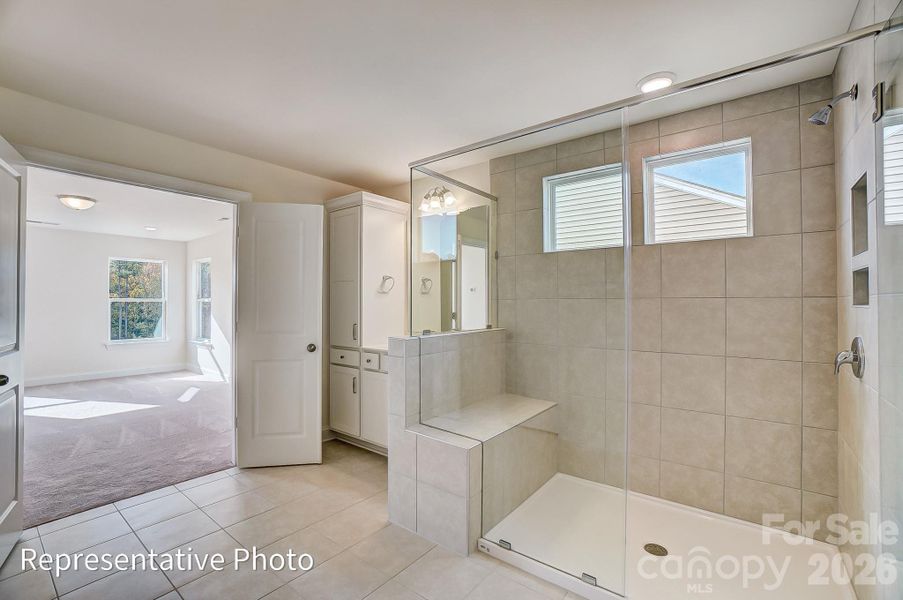 Furnished interior view inside a new home in Enclave at Riverdale, Huntersville (Image 5).