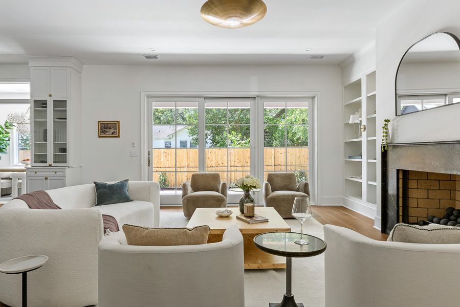 Furnished interior view inside a new home in , Mount Pleasant (Image 11). Furnished interior view inside a new home in , Mount Pleasant (Image 11).