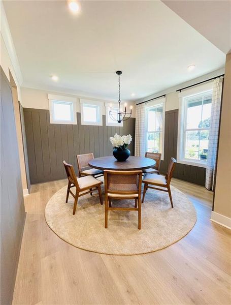 Furnished interior view inside a new home in Hopewell Reserve, Cumming (Image 26). Furnished interior view inside a new home in Hopewell Reserve, Cumming (Image 26).