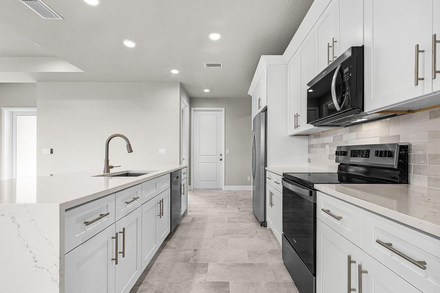 Furnished interior view inside a new home in , Labelle (Image 7).