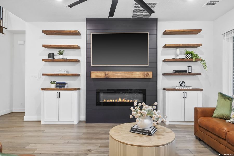 Furnished interior view inside a new home in Davis Ranch 50', San Antonio (Image 35).