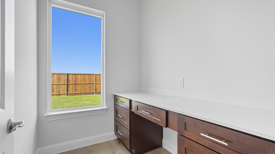 Furnished interior view inside a new home in Clearview Ranch, Royse City (Image 17).
