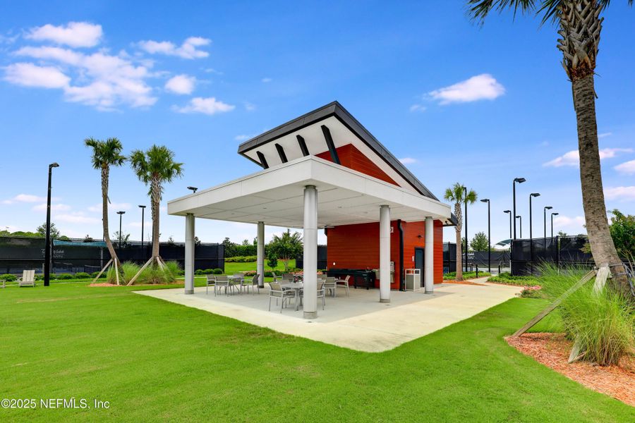 Front exterior of a new home in , Jacksonville, FL, highlighting curb appeal (Image 23).