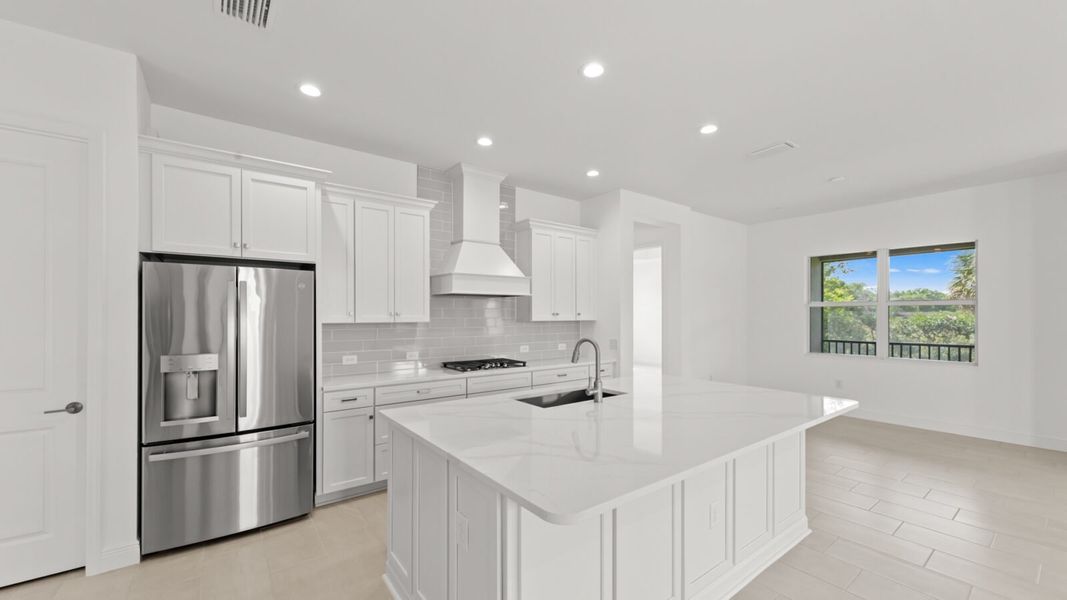 Furnished interior view inside a new home in Verandah, Fort Myers (Image 9).