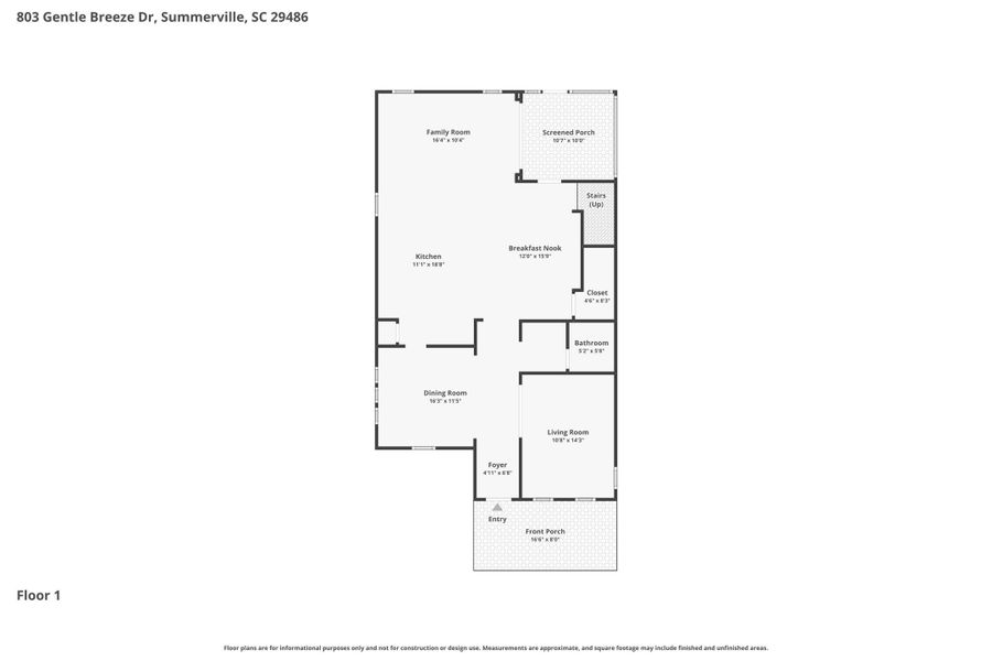 2D floor plan layout of this home in , Summerville, SC (Image 35). 2D floor plan layout of this home in , Summerville, SC (Image 35).