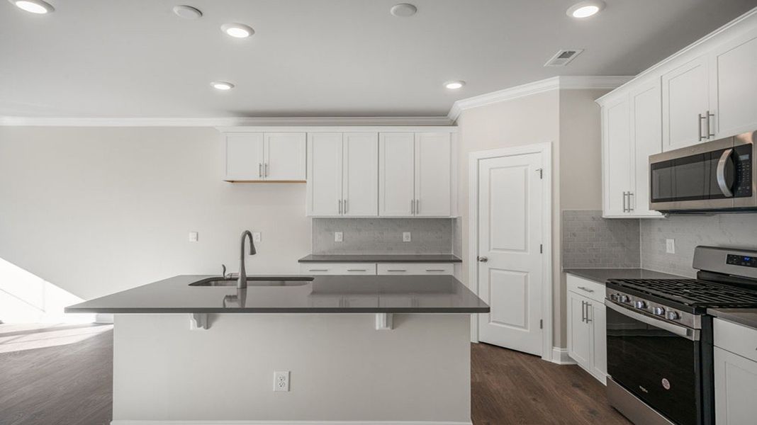 Furnished interior view inside a new home in The Grove at Glennview, Kernersville (Image 3).