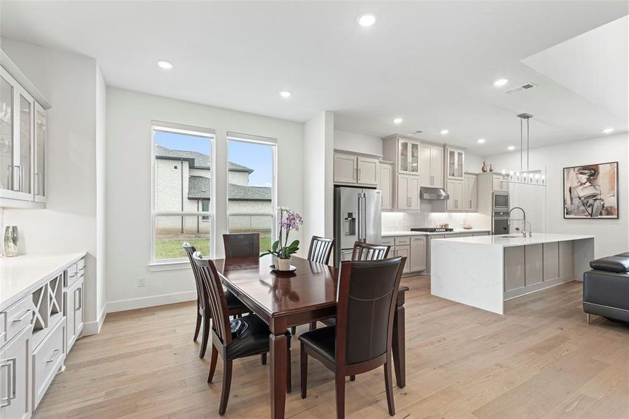 Furnished interior view inside a new home in , Prosper (Image 18).