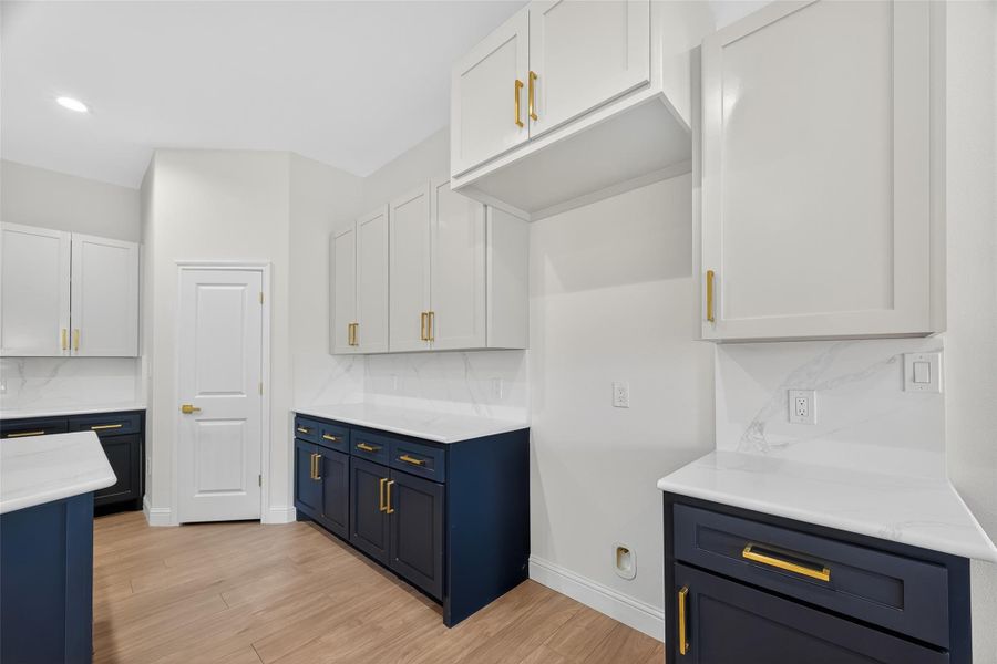 Furnished interior view inside a new home in , Hitchcock (Image 8).