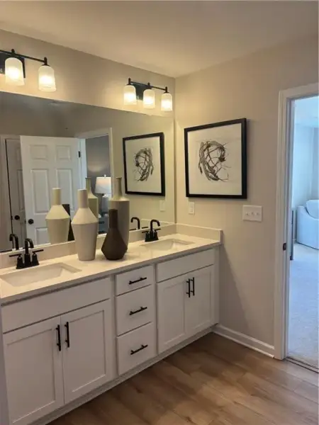 Furnished interior view inside a new home in Hemingway, Cumming (Image 11).