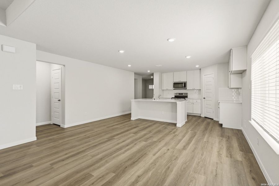 Spacious, unfurnished interior of a new home in Swenson Heights, Seguin (Image 27). Spacious, unfurnished interior of a new home in Swenson Heights, Seguin (Image 27).